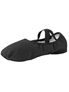 Highly Stretch Canvas Split Sole Ballet Shoes for Dance Yoga